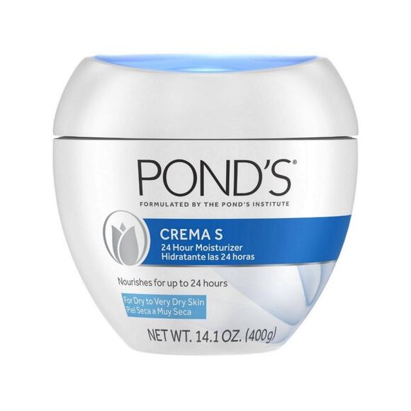 Pond’s Crema S 24-Hr Moisturizer size 14.1 ounce. Very Dry Skin- NEW - Picture 1 of 5